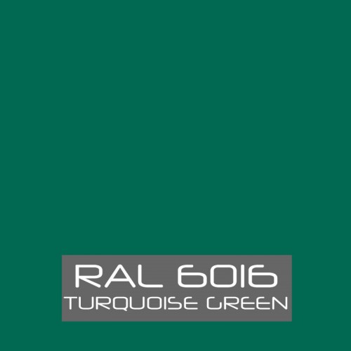 RAL 6016 Turquoise Green tinned Paint